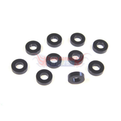  Awesomatix  SH1.75 6x3x1.75mm Spacer (Black) x 10